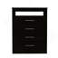 Commode Atlanta, chambre à coucher, noir-580346166