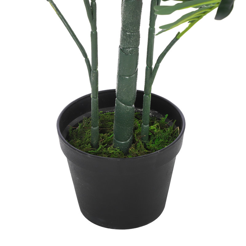 Palmier artificiel 72 po en pot