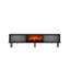 Meuble télé moderne avec option de fixation murale, anthracite, 59,1 po x 17,6 po x 11,6 po | 100% panneau de particules enduit de mélamine, épaisseur: 0,7 pouce | Conception élégante et fonctionnelle pour les salons et les espaces de divertissement-1985321056-1985321070