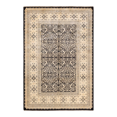 Classic One-of-a-Kind 6' 3" X 9' 2" Hand Knotted Area Rug