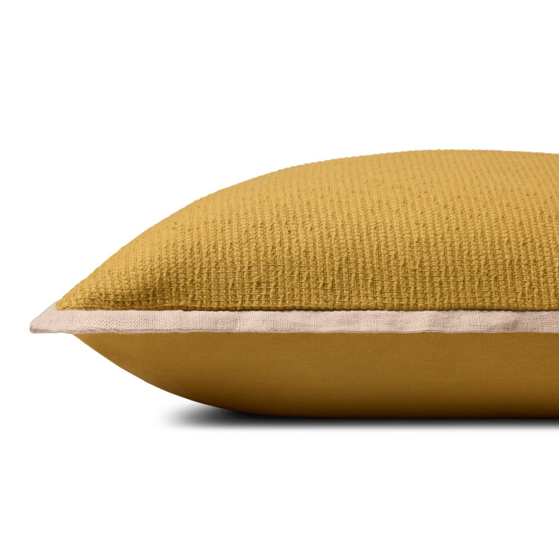 Coussin décoratif jaune Loloi, Jaune