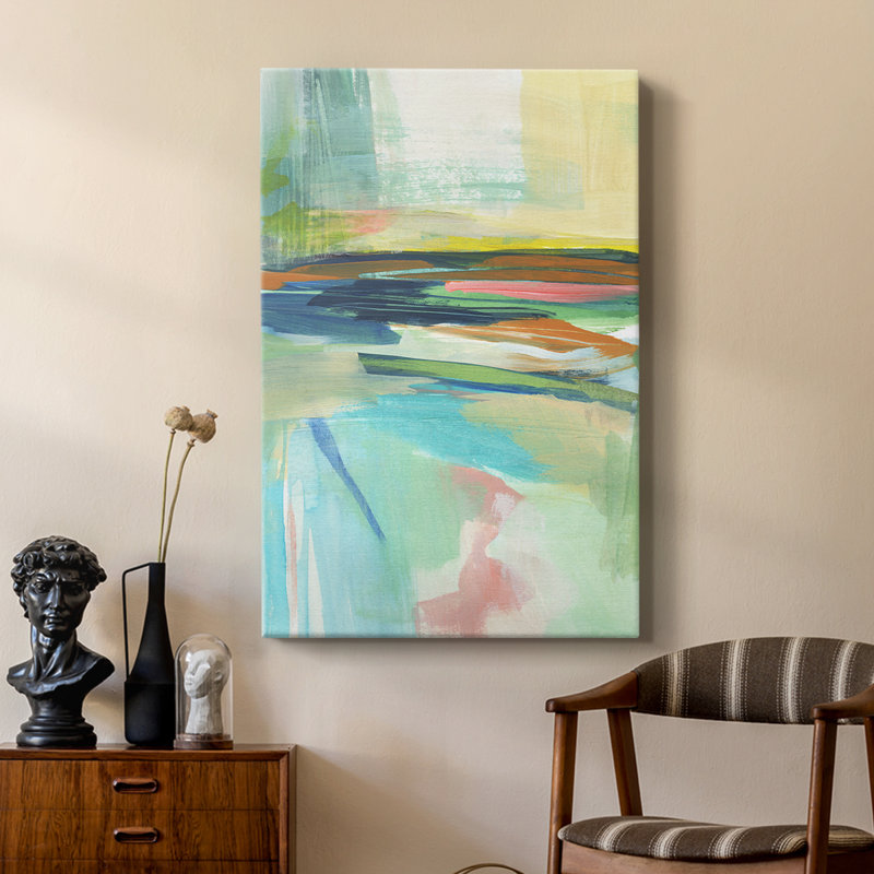 Radiant Horizon II - galerie Cavas sur mesure, H 60 po x l 40 po