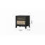 Ensemble de chambre à coucher contemporain 4pc-108797335