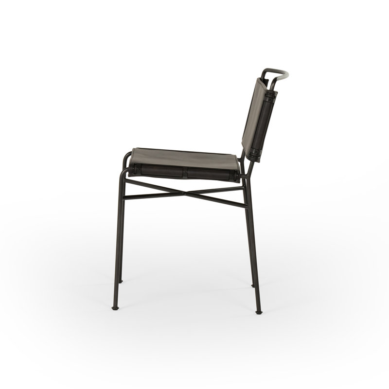 Loralee Upholstered Dining Chair, Black