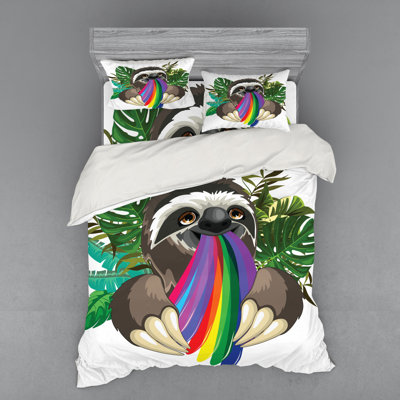 Sloth Duvet Cover
