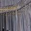 Piovere 1 LT Chrome/Clear Chandelier Allegri