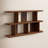 Fayette Tiered Storage Wood Wall Shelf-89284101