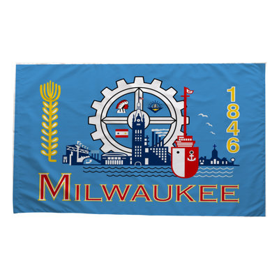 Milwaukee City Flag — Outdoor Flag