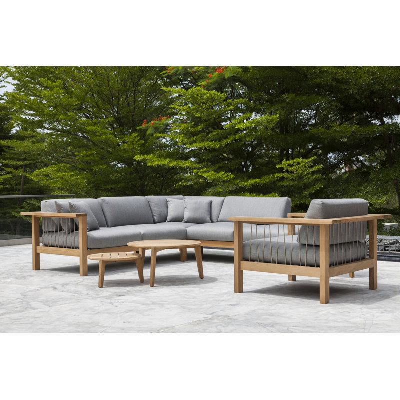 Maro Outdoor 2 - Seat Loveseat, Charcoal Chine