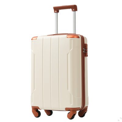 Hardshell Luggage, Lightweight Durable ABS Suitcase With Double Spinner Wheels, TSA Lock, 20-Inch Travel Carry-On Luggage