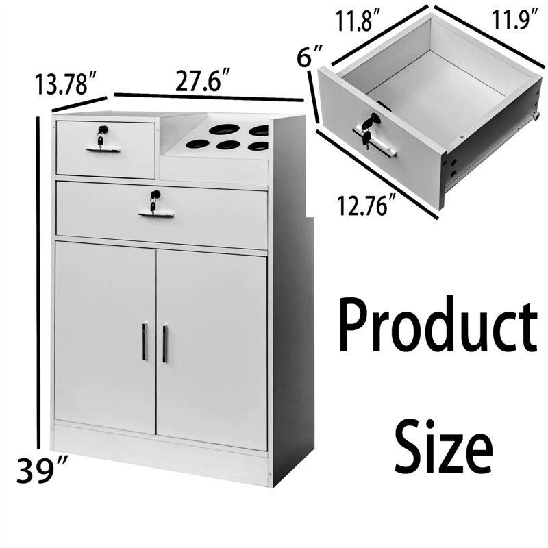 Makeup Organizer, White