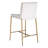 Mulbury Tahlya White Counter Stool
