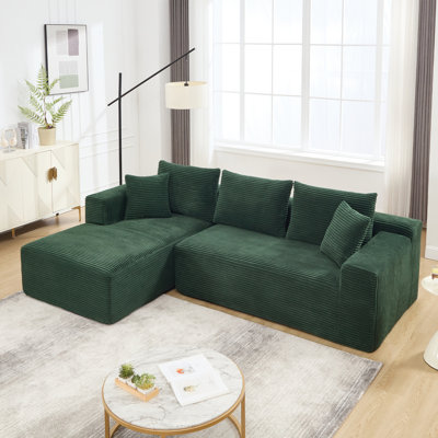 Modular Sectional Sofa With L-Shape Design, Memory Foam Cushions, And Oversized Chaise For Ultimate Comfort And Style
