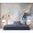 Beige Gray Abstract Brush Stroke Wall Mural-1975364350