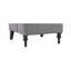 Fauteuil d'appoint à oreilles capitonné 1 pièce Modern Living