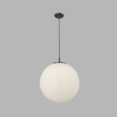 Mccoy 1 - Light White Sphere Pendant