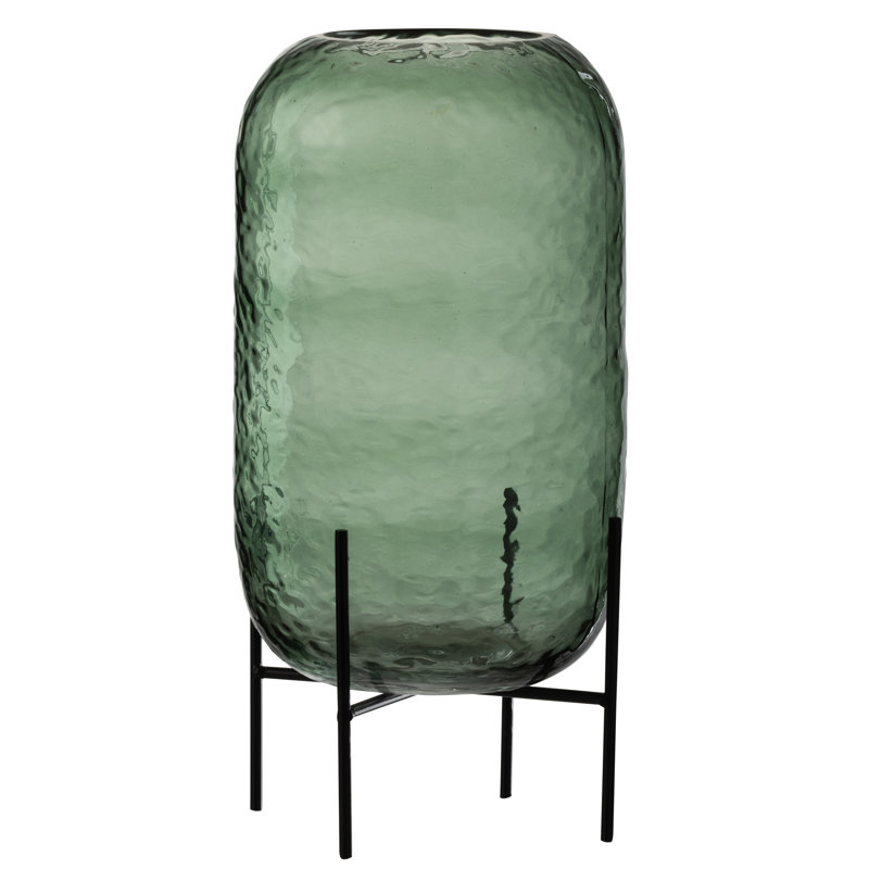 Zavala Glass Table Vase 1, 30cm H x 18cm W x 18cm D
