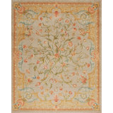 Savonnerie One-of-a-Kind 8' X 10' Hand Knotted Area Rug