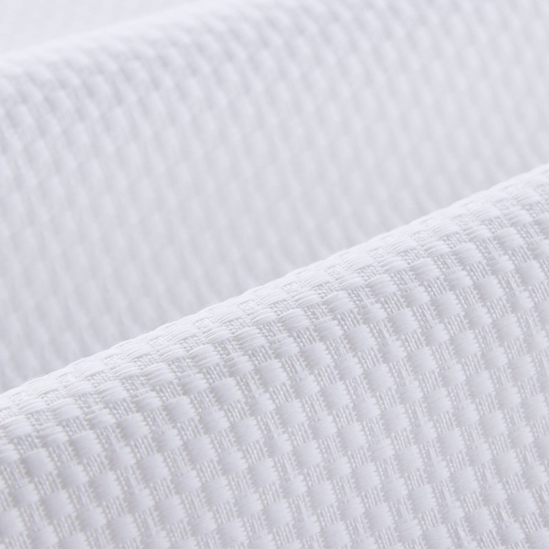 Tissu Galen mat sans cordon Galen, Blanc mat, L 31 po x L 64 po