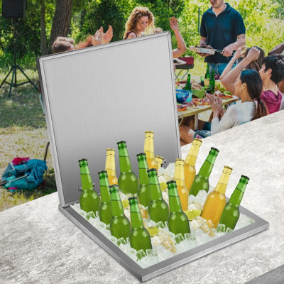 VEVOR 100 Quarts Cooler Cover in Silver