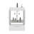 Bathroom Vanity With Two Doors, Two Drawers Madison, White-1997653010
