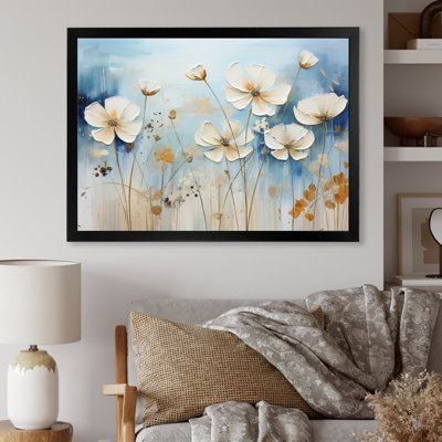 Collage de prairie sur toile