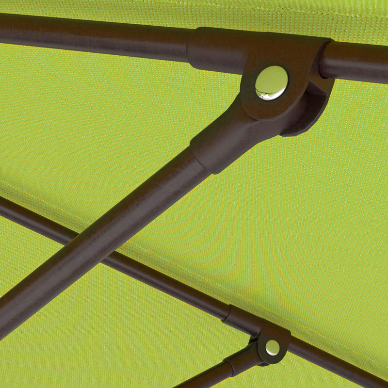 Armiead 86.3'' Tilt Market Umbrella, Lime Green - Polyester