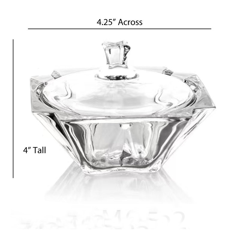 Lorren Home Trends 4.25" Covered Storage or Candy Box