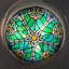 Plafonnier encastré 3 lumières Vahram Tiffany-1154244267