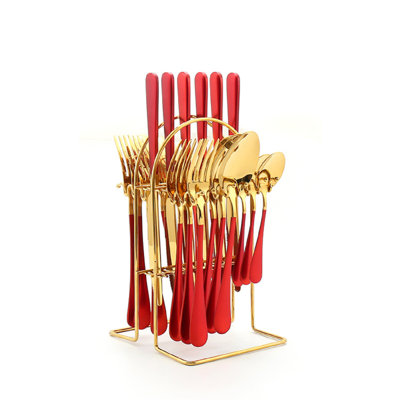 Mercer41 Zyvion Stainless Steel Flatware Set