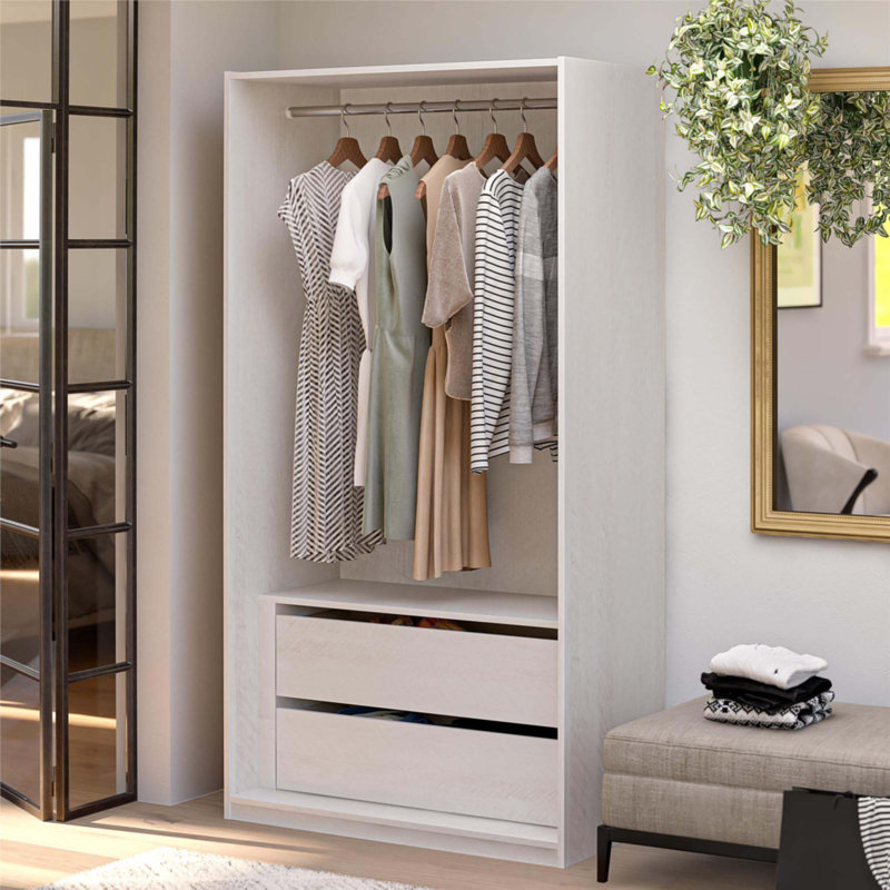 Armoire très large avec tiroirs Suite Style