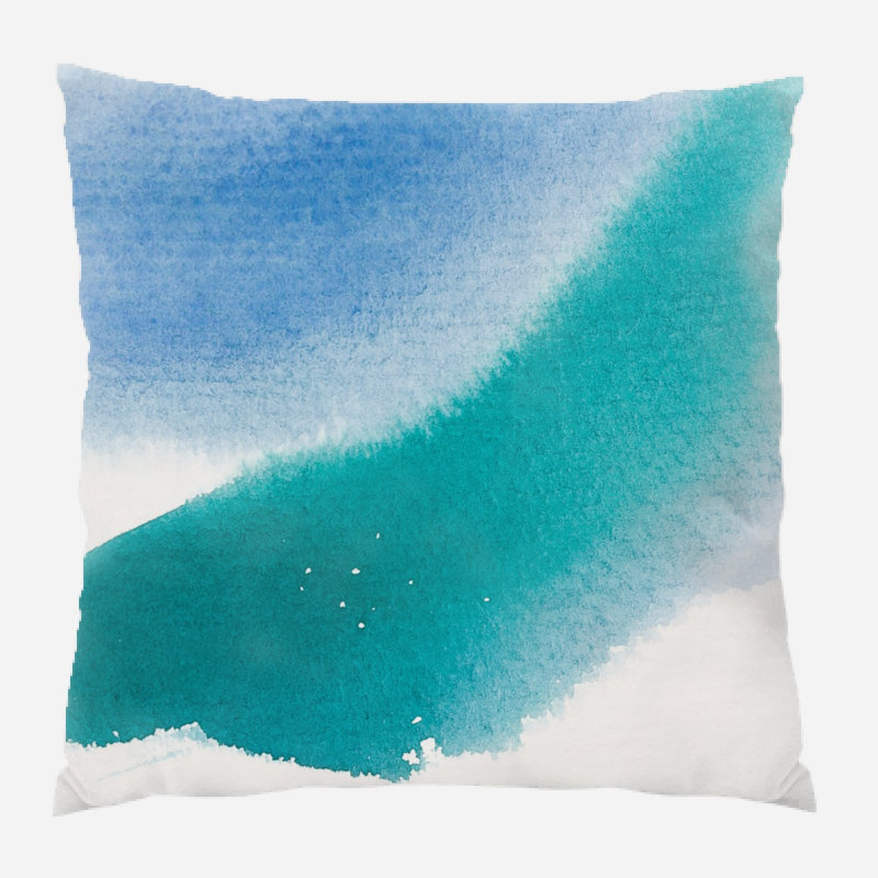 ClipperCove Floral Outdoor Throw Pillow, Microsuede, Indoor