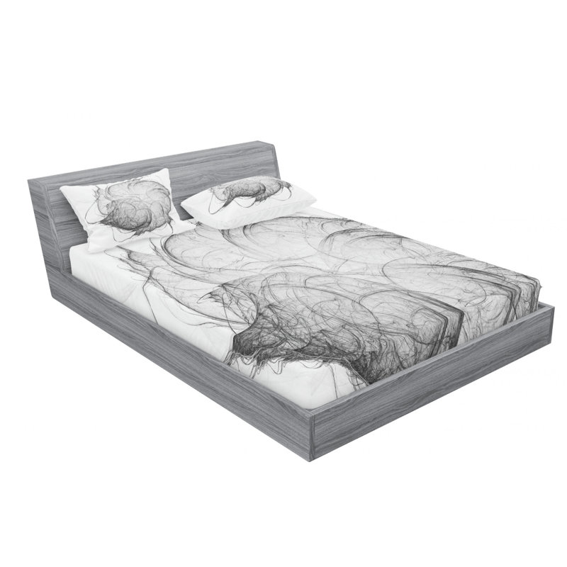 Microfiber Sheet Set, Full Sheet Set with Fitted Sheet