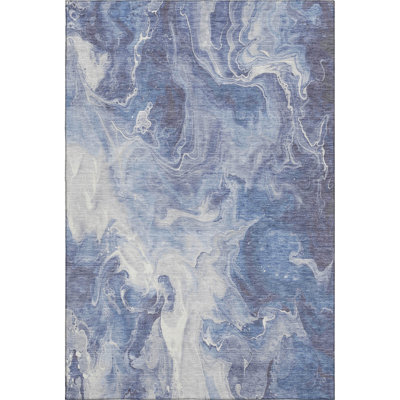 Premium Machine Washable Mehara AMF1687 Abstract Rug