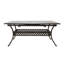 Table de patio extensible en fonte Cast