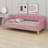 Upholstered Daybed With Support Legs