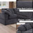 Wilroy 6-Piece Reversible U-Shaped Sectional-759022790