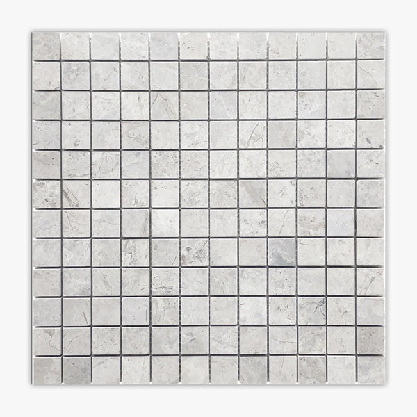 1" x 1" Marble Grid Mosaic Wall & Floor Tile