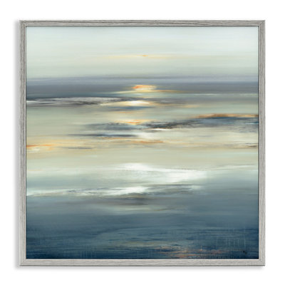 «Tranquil Nautical Sunrise Reflection» - impression