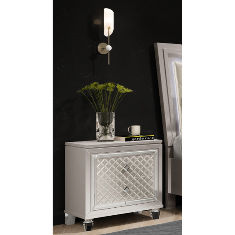 Table de chevet Cross Champagne