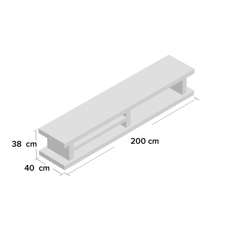 Denver TV Stand for TVs up to 70"