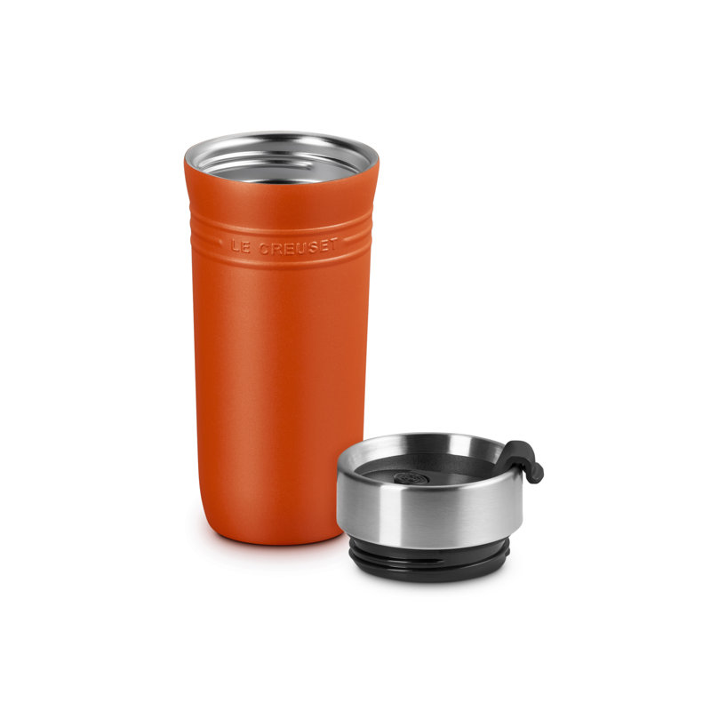 Le Creuset On The Go Travel Mug 350ml, Orange