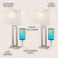 Ensemble de lampes de table en laiton doré 28,5 "avec USB Arthuree-1429175580