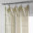 Larsen Faux Linen Sheer Curtains for Bedroom, Living Room Curtains for Large Window Single Panel Drape-114335423-114335417