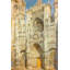 «Red Barrel Studio® Monet», galerie d'art sur toile tendue par Claude, cathédrale de Rouen, lumière du soleil en 1894