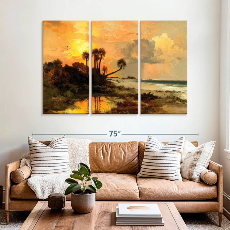 Gillard Fort George Island, 42" H x 65" W