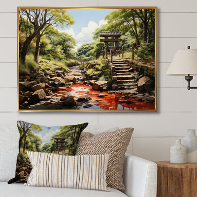 " Japon Art Torii Gate "