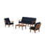 Ensemble de conversation à assise profonde et canapé 4 pièces Oxford-127791897-88752648
