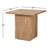Maverick Solid Wood End Table