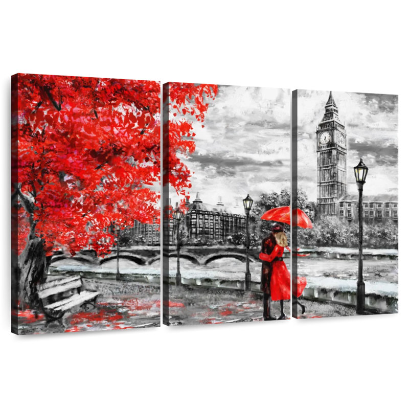 Hardie Pop Couple romantique de Londres, H 20 po x l 33 po